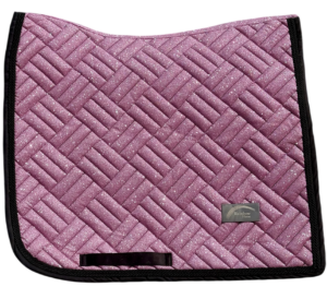 Schabracke Rosa Glitzer