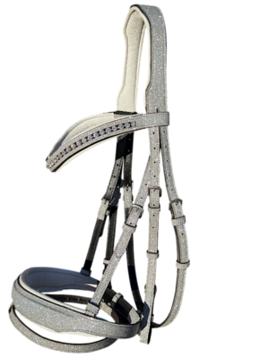 Trense Glitzer 'Silber'